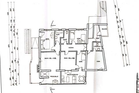 OTOK KRK,MALINSKA-stambena zgrada sa osam apartmana i restoranom