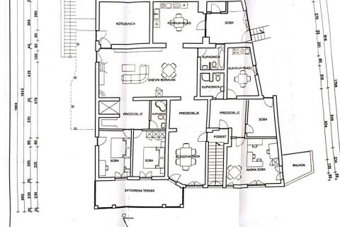 OTOK KRK,MALINSKA-stambena zgrada sa osam apartmana i restoranom