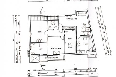 OTOK KRK,MALINSKA-stambena zgrada sa osam apartmana i restoranom