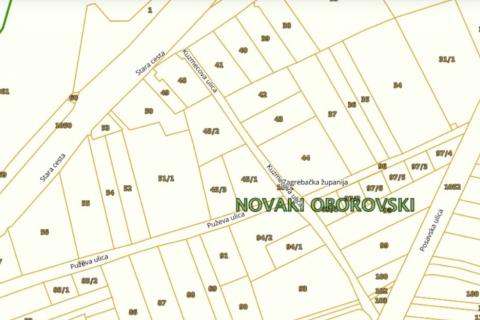 Земельный участок строительного назначения Novaki Oborovski, Rugvica, 4.495m2
