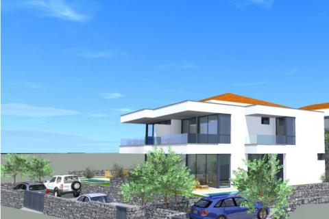 OTOK KRK,MALINSKA kuća na prodaju sa bazenom