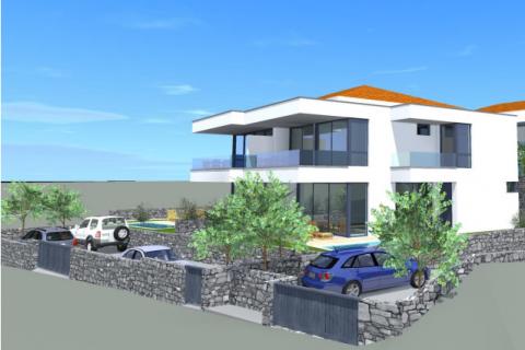 OTOK KRK,MALINSKA kuća na prodaju sa bazenom