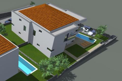 OTOK KRK,MALINSKA kuća na prodaju sa bazenom