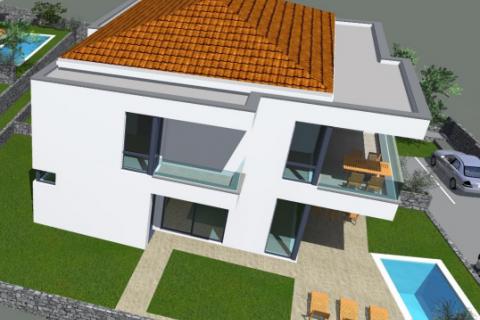 OTOK KRK,MALINSKA kuća na prodaju sa bazenom