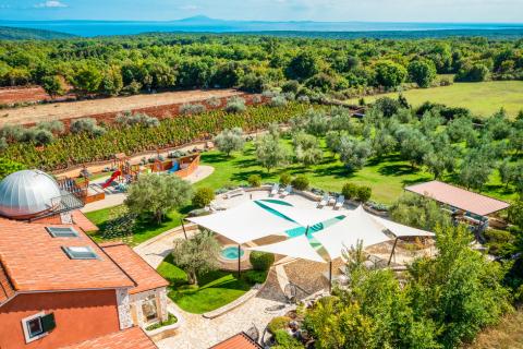 ISTRA, PULA - Fantastična villa 550 m2 s pogledom na more