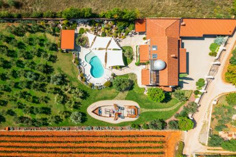 ISTRA, PULA - Fantastična villa 550 m2 s pogledom na more