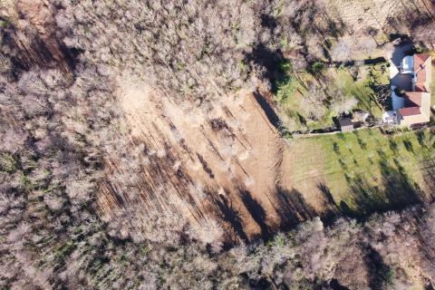 ISTRIA, LABIN - Building plot 5700 m2 in a secluded area