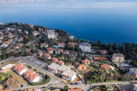 Lovran, 1S+DB od 60m2 u novogradnji, 1 kat, balkon, parking 