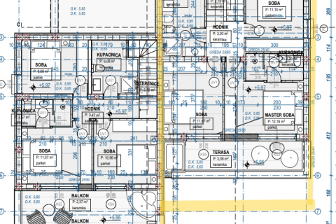 Wohnung Punat, 116,83m2