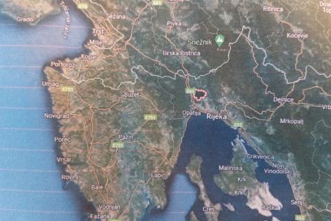 Klana,Breza - građevinski teren 