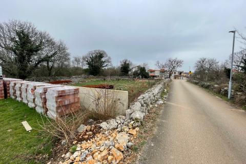 Building plot Milovčići, Malinska-Dubašnica, 864m2