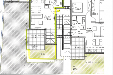 Condo/Apartment Umag, 74,71m2