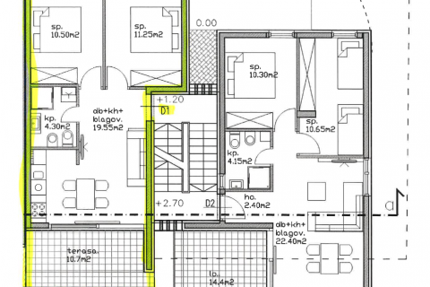 Condo/Apartment Umag, 64,36m2