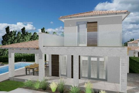 Istra, Juršići, samostojeća kuća s bazenom