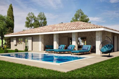 KAŠTELIR-prizemnica s četiri spavaće sobe