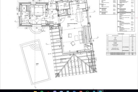 Istra - Kaštelir - građevinska parcela s projektom 750 m2 za izgradnju odmah