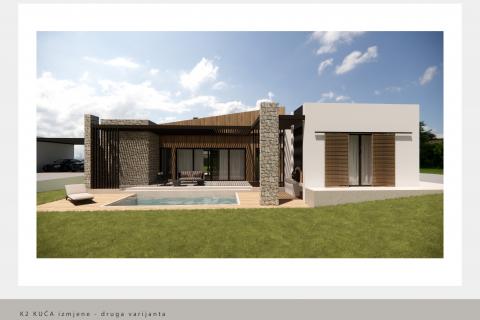 Земельный участок строительного назначения Vižinada, 735m2