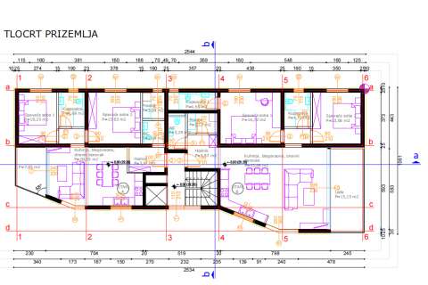Istra,Rovinj-novogradnja na pješačkoj udaljenosti do centra-prizemlje 74m2+vrt 51m2