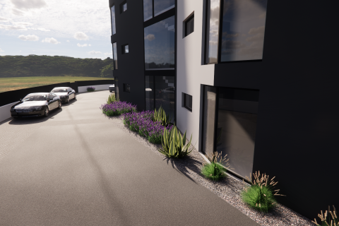 Istra,Rovinj-novogradnja na pješačkoj udaljenosti do centra-prizemlje 74m2+vrt 51m2