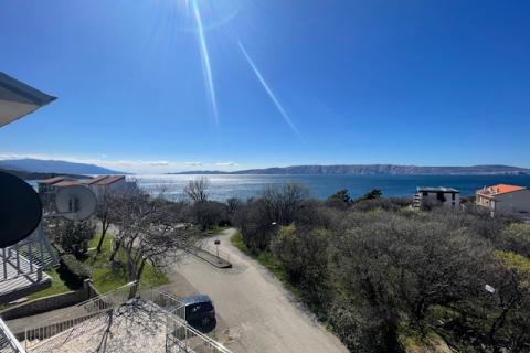 Novi Vinodolski, Klenovica-okolica, dvojček, 200 m2, pogled na morje