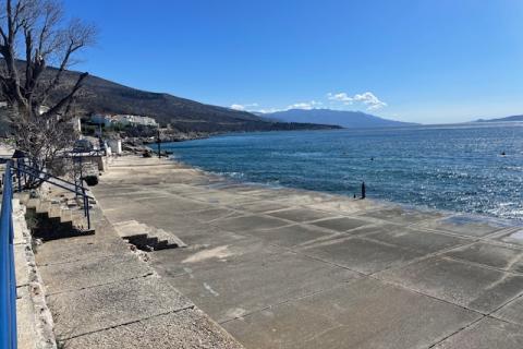 Novi Vinodolski, Klenovica-okolica, dvojček, 200 m2, pogled na morje