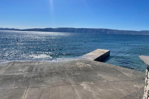 Novi Vinodolski, Klenovica-okolica, dvojček, 200 m2, pogled na morje