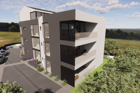 Rovinj-novogradnja na pješačkoj udaljenosti do centra-1.kat,110m2