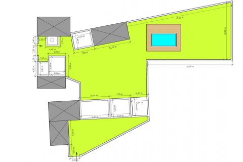 Istra, Manjadvorci -veliko imanje sa idejnim projektom