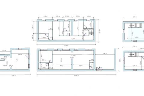 Istra, Manjadvorci -veliko imanje sa idejnim projektom
