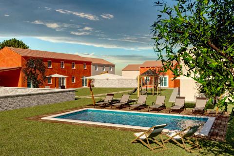 Istra, Manjadvorci -veliko imanje sa idejnim projektom