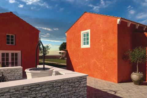 Istra, Manjadvorci -veliko imanje sa idejnim projektom