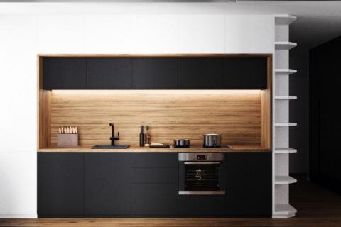 Istra, Kanfanar - novogradnja, pogled more 3 sobe 1. kat - 101 m2