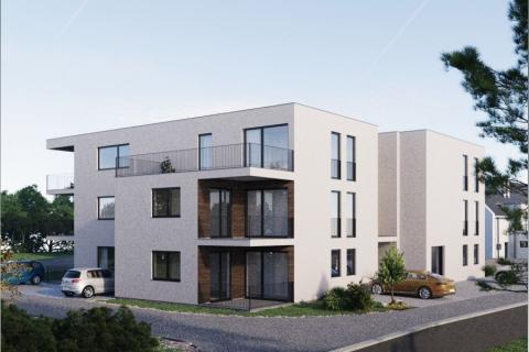 Istra, Kanfanar - novogradnja, pogled more 3 sobe 1. kat - 101 m2