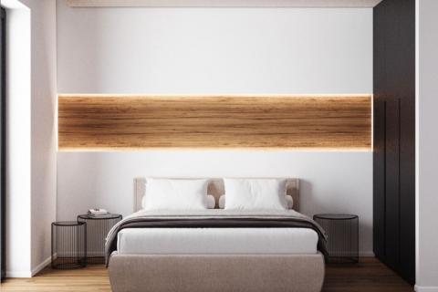 Istra, Kanfanar - novogradnja pogled more, 2 sobe, 1.kat - 90m2