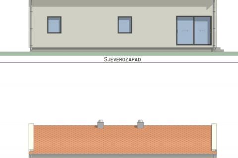 Istra, Rakalj - građevinsko zemljište s projektom