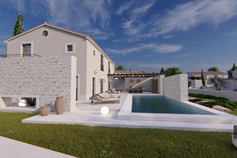 KAŠTELIR- vila s pogledom na more