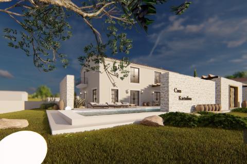 KAŠTELIR- vila s pogledom na more