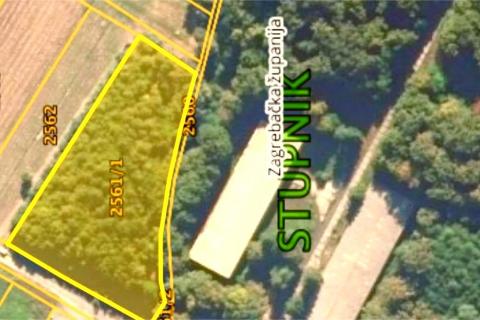 Земельный участок строительного назначения Gornji Stupnik, Stupnik, 5.171m2