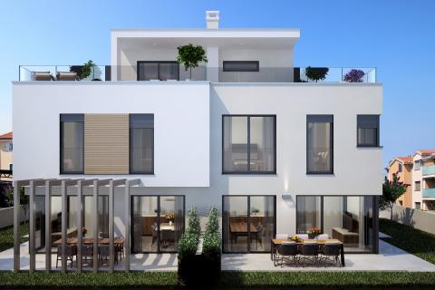 Istra, Umag okolica, stan u novogradnji u blizini plaže