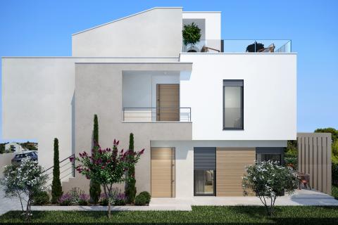 Istra, Umag okolica, stan u novogradnji u blizini plaže