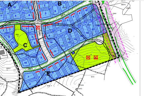 Земельный участок строительного назначения Rovinj, 750m2