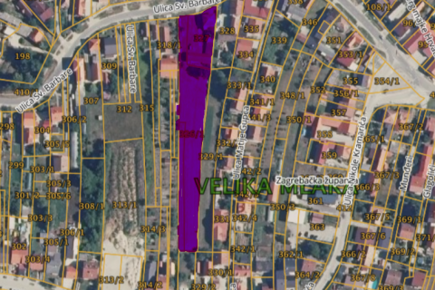 Velika Mlaka, jedinstveno građevinsko zemljište 4361m2