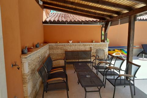 Istra,Medulin,kuća za odmor sa grijanim bazenom