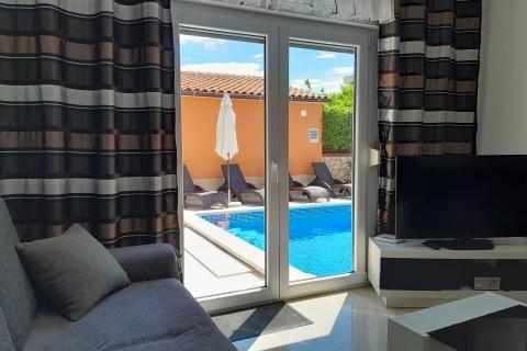 Istra,Medulin,kuća za odmor sa grijanim bazenom