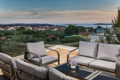 Istra,Fažana,vila sa panoramskim pogledom na Brijune!!