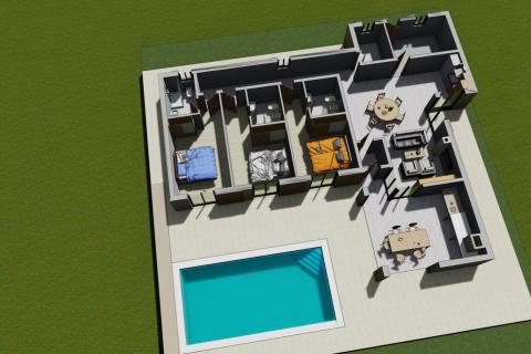 Hiša Kanfanar, 169m2