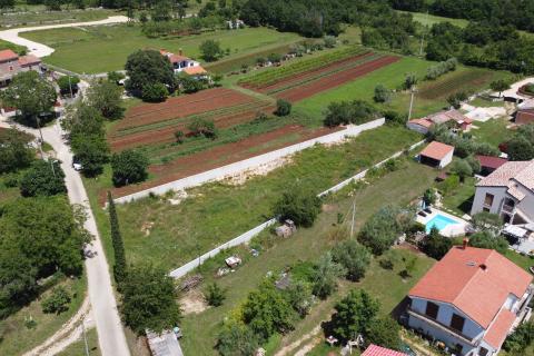 ISTRIA, ST. LOVREČ - Construction land 1313 m2 with project 