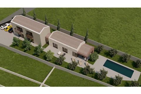 ISTRIA, ST. LOVREČ - Construction land 1313 m2 with project 