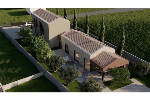 ISTRIA, ST. LOVREČ - Construction land 1313 m2 with project 