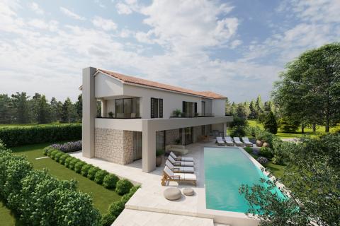 KA&Scaron;TELIR-vila s panoramskim pogledom na more